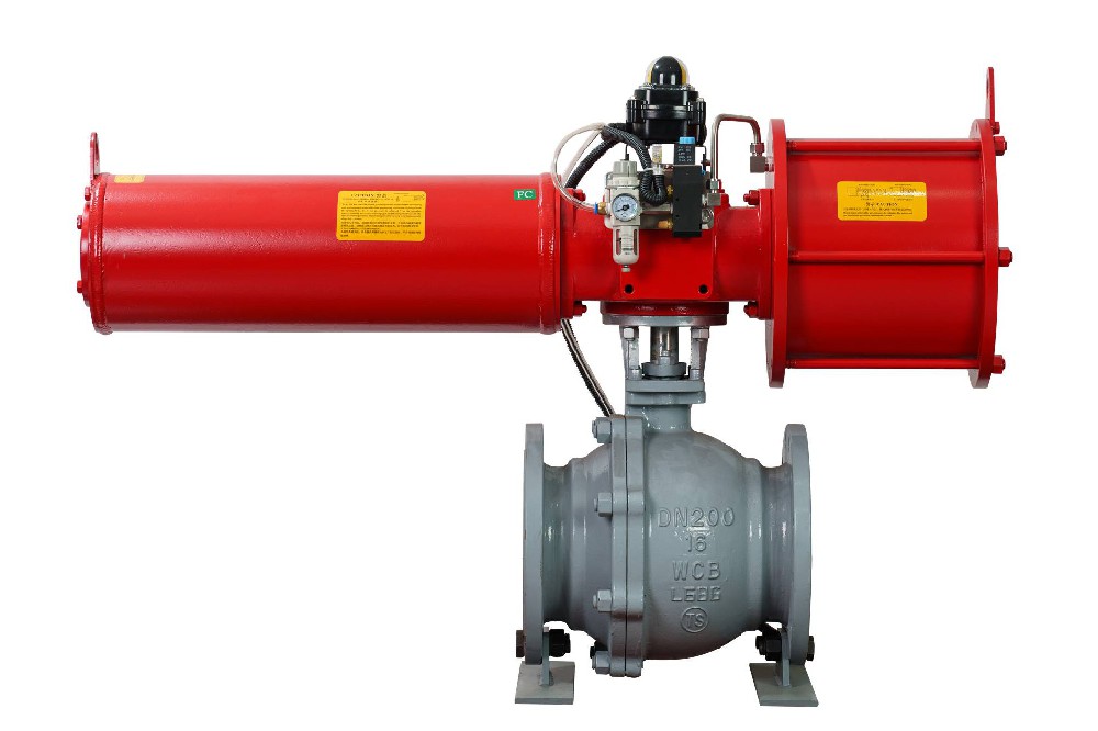 单作用气动开关球阀